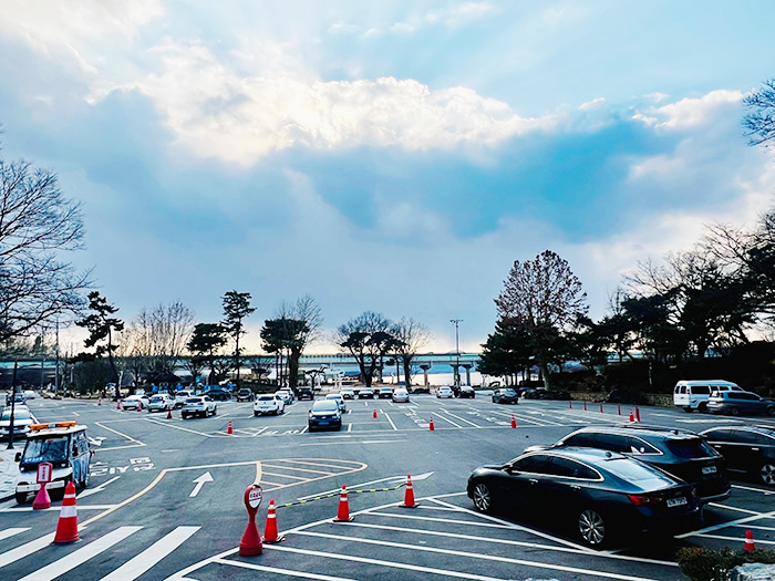 화원동산 주차장 사진1