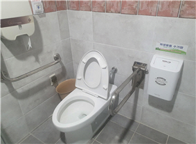 여자 장애인용 화장실 사진
