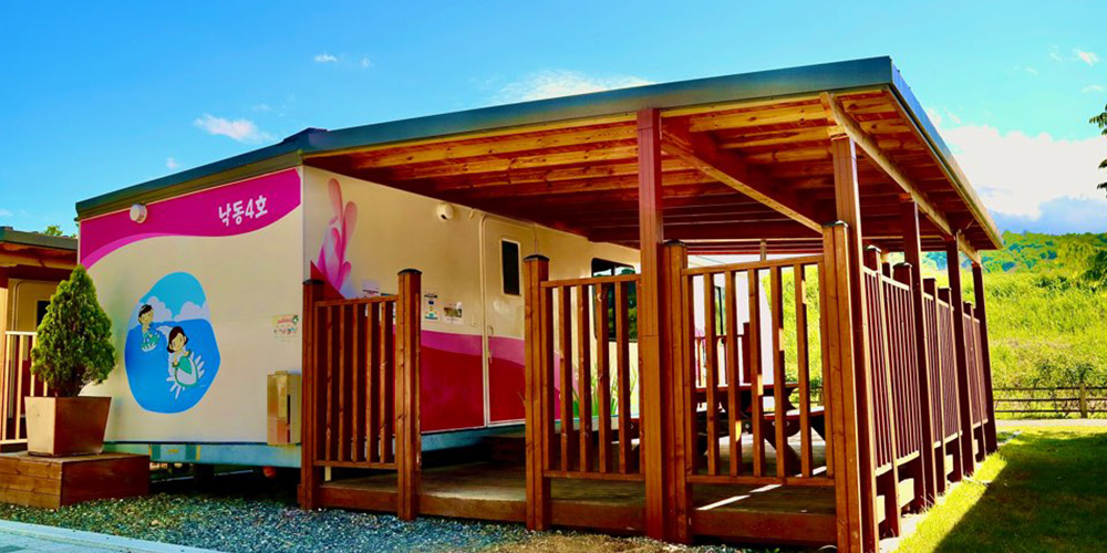 오토 캠핑장 전경 사진